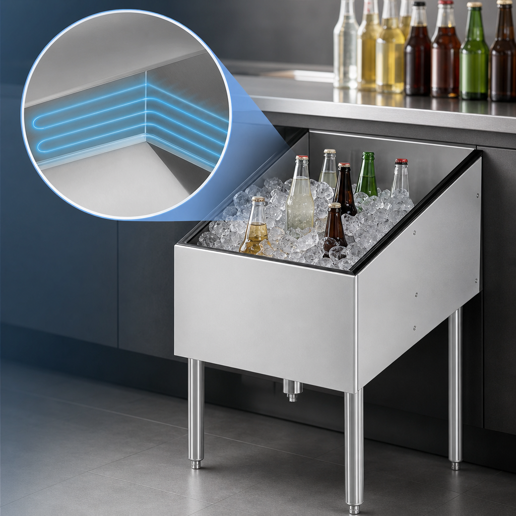 Built-In 10-Circuit Cold Plate