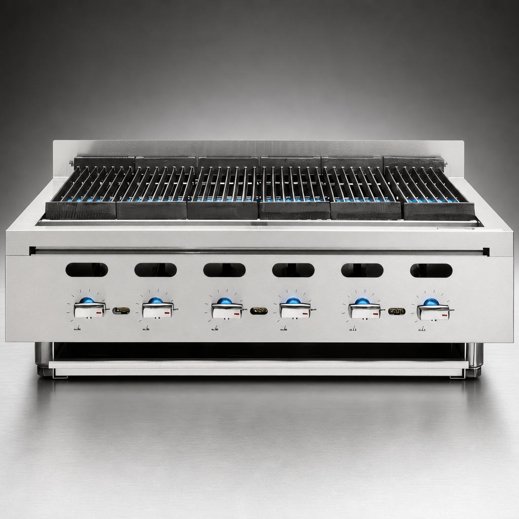 Six Cast Iron Burners