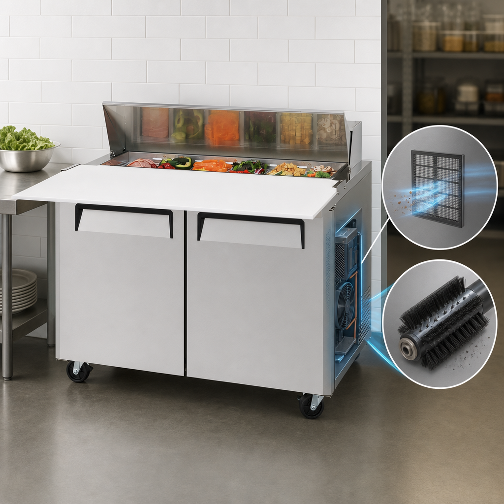 Self-Cleaning Condenser