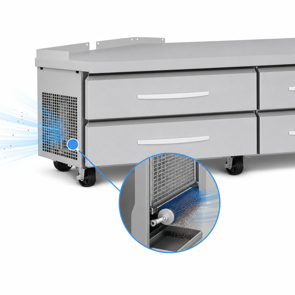 Self-Cleaning Condenser