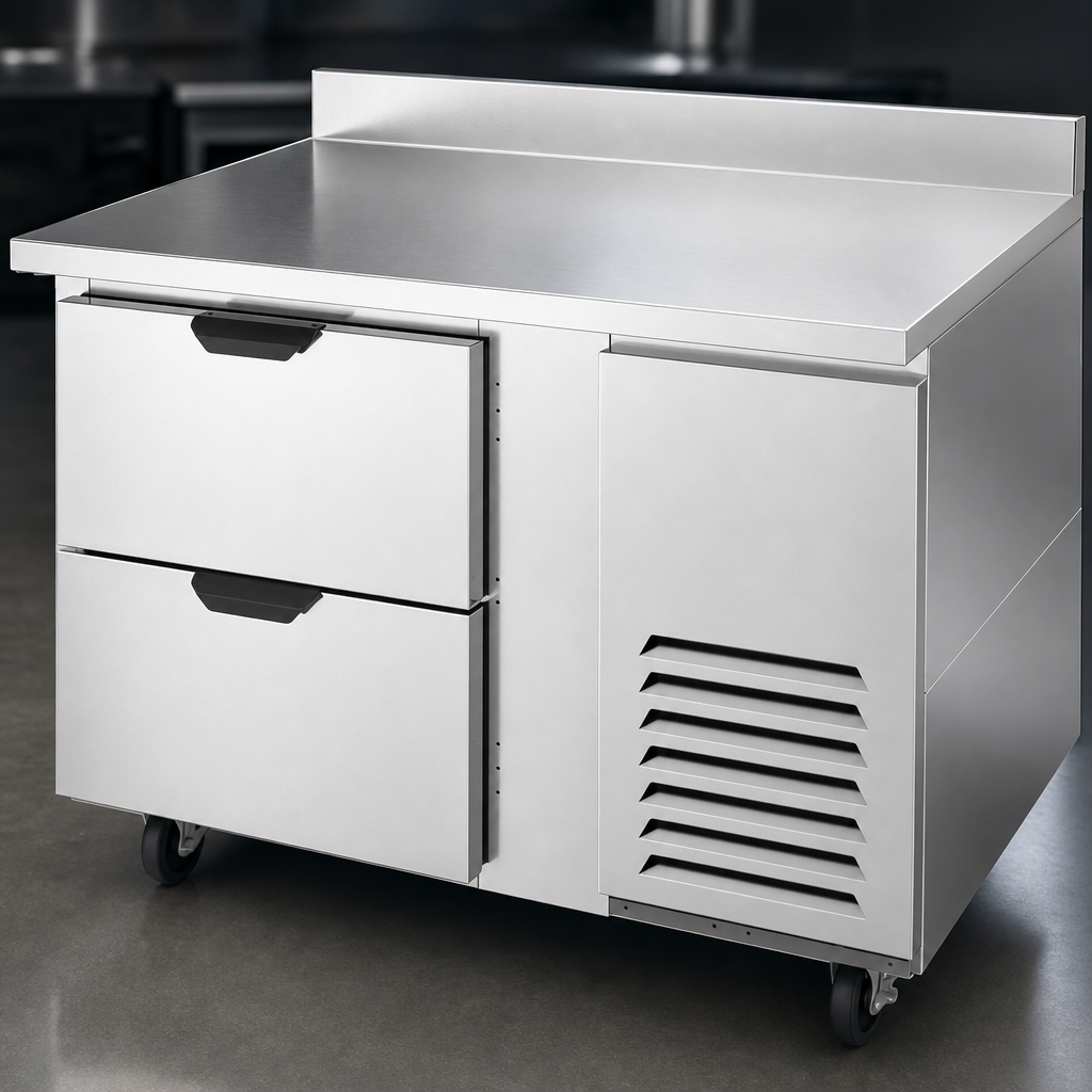 Stainless Steel Worktop Construction