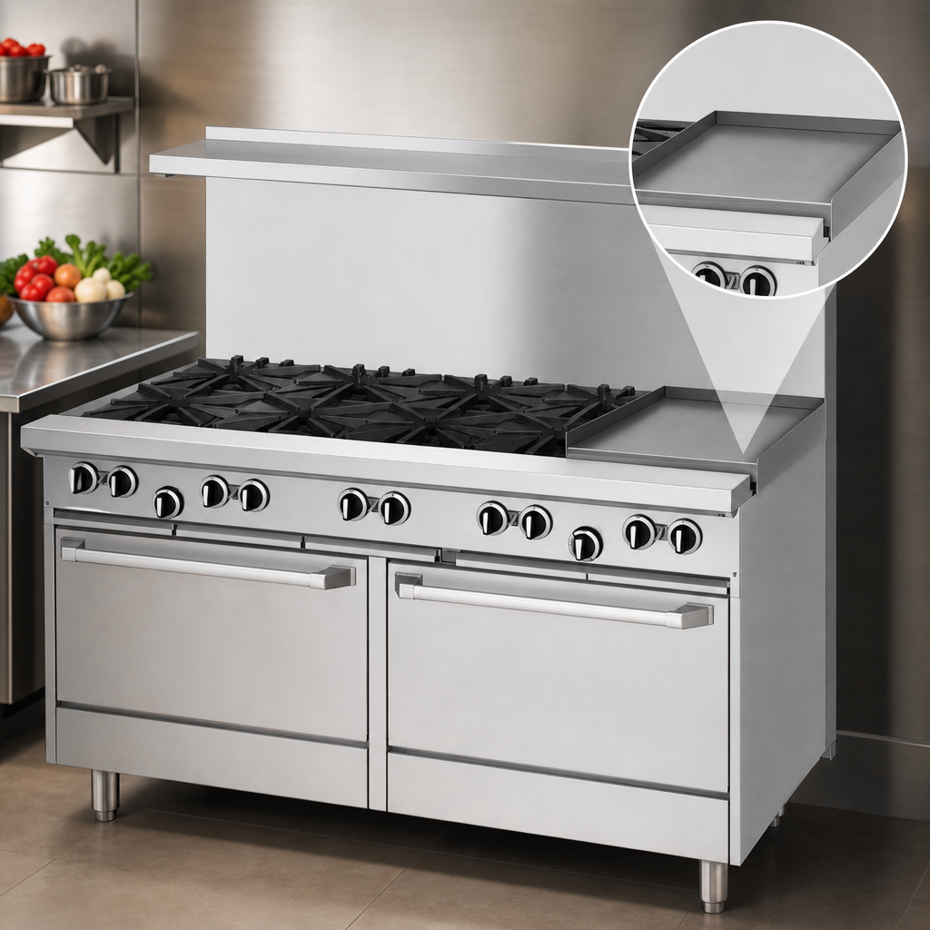 Smooth Steel Griddle Plate