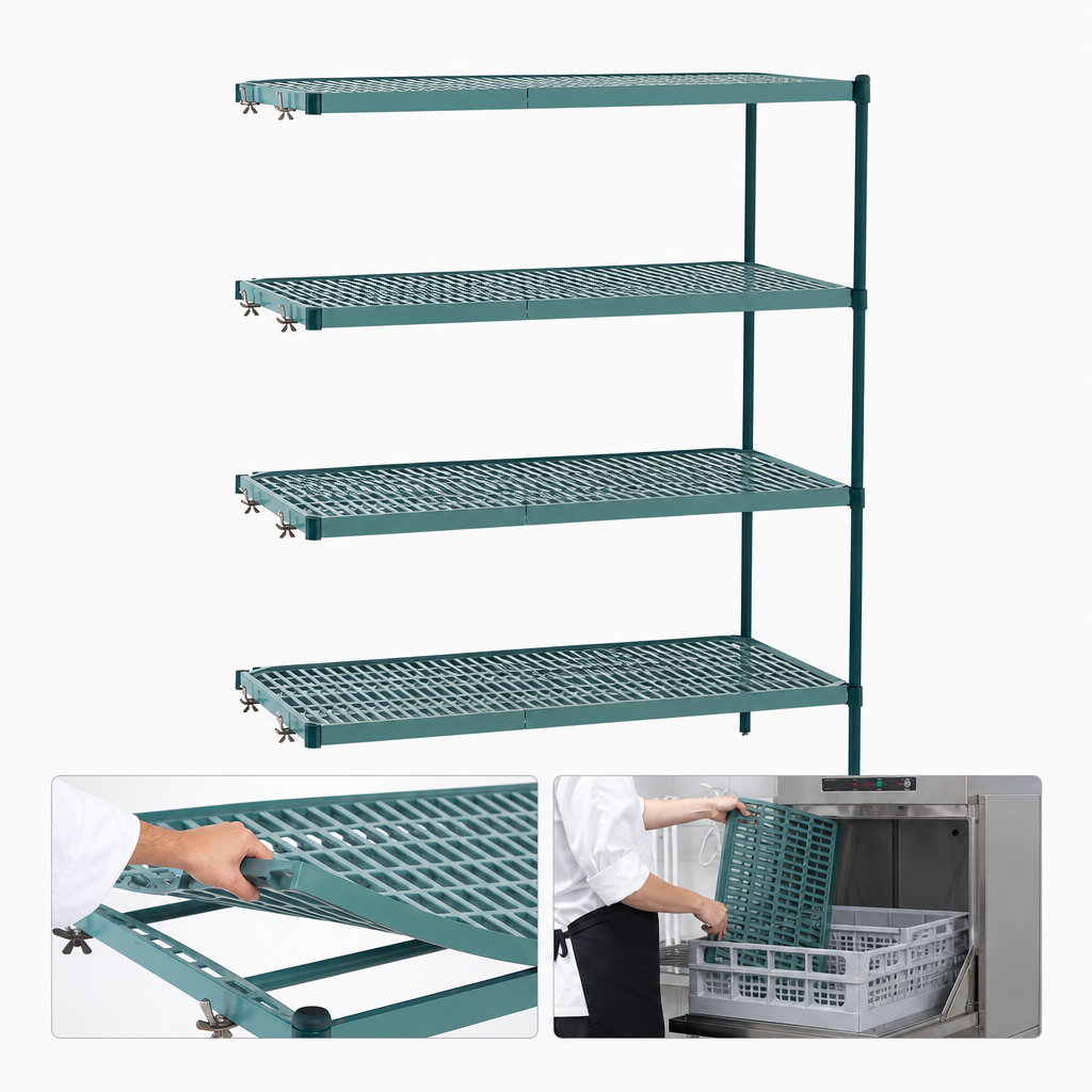 Removable Polymer Shelf Mats