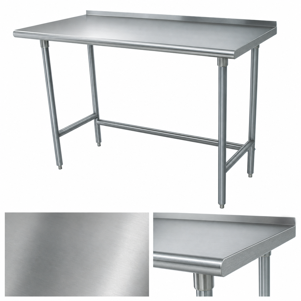 16-Gauge 430 Stainless Steel Top
