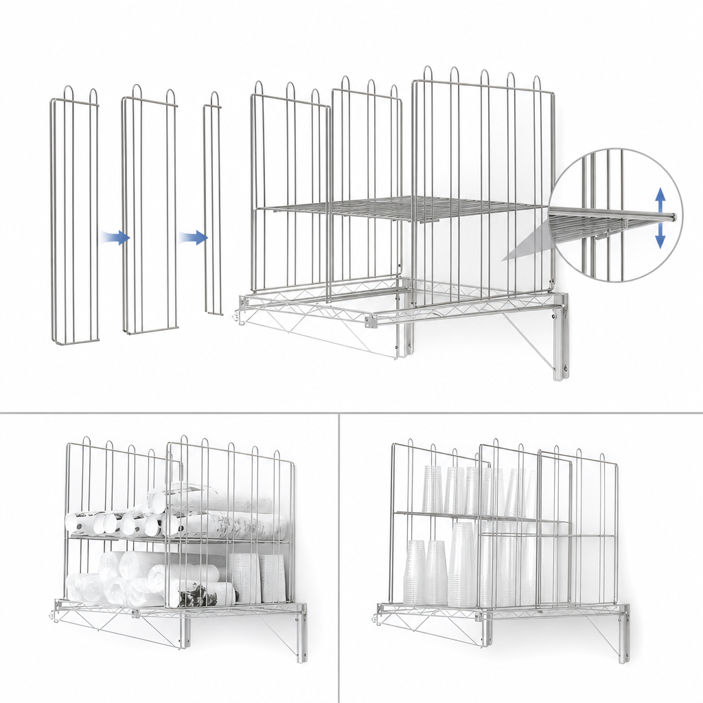 Removable And Adjustable Dividers