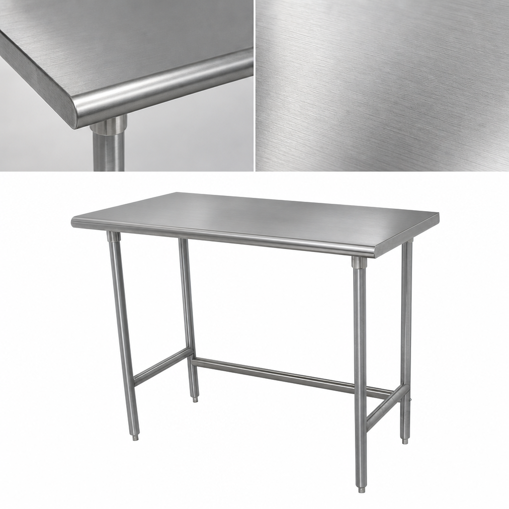 16-Gauge 430 Stainless Steel Top