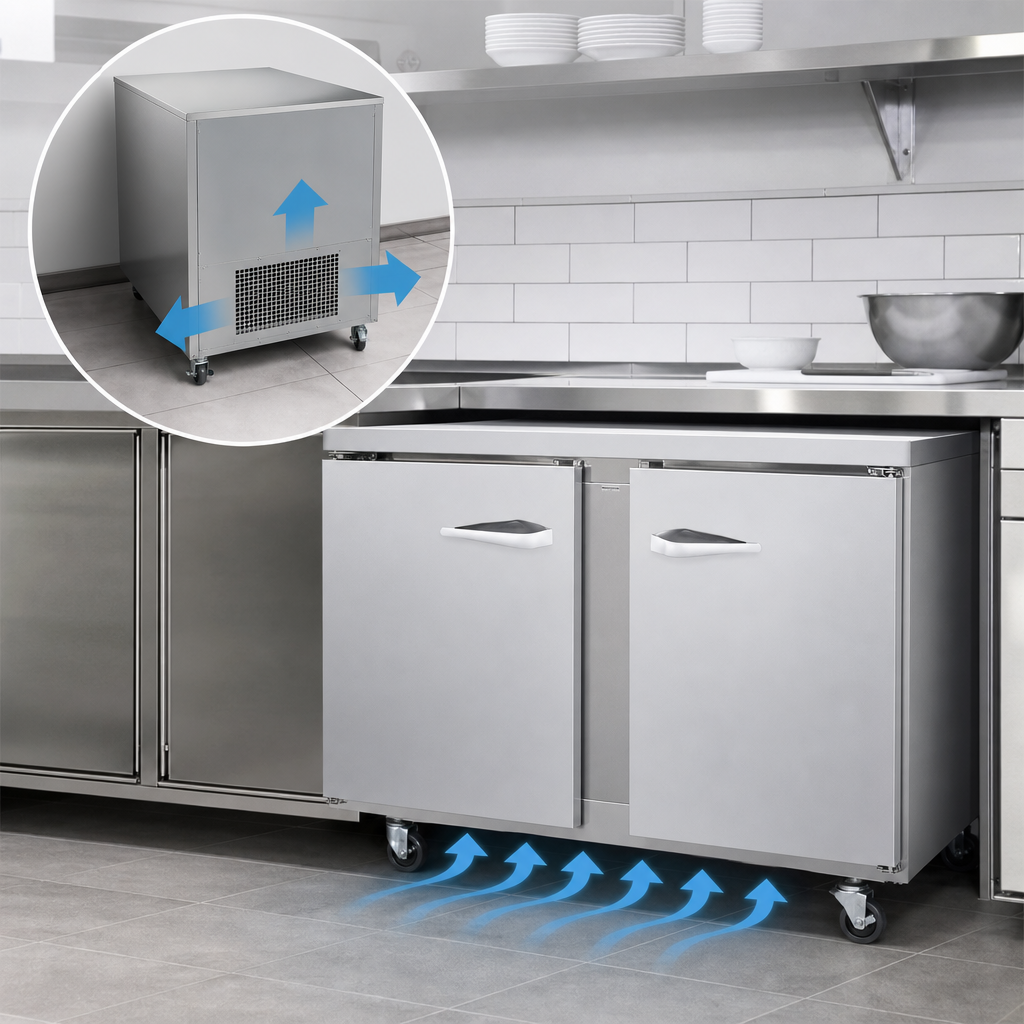 Front-Breathing Self-Contained Refrigeration