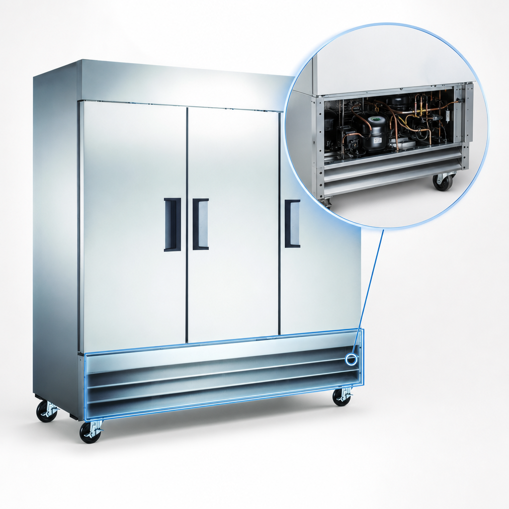 Bottom-Mount Self-Contained Refrigeration