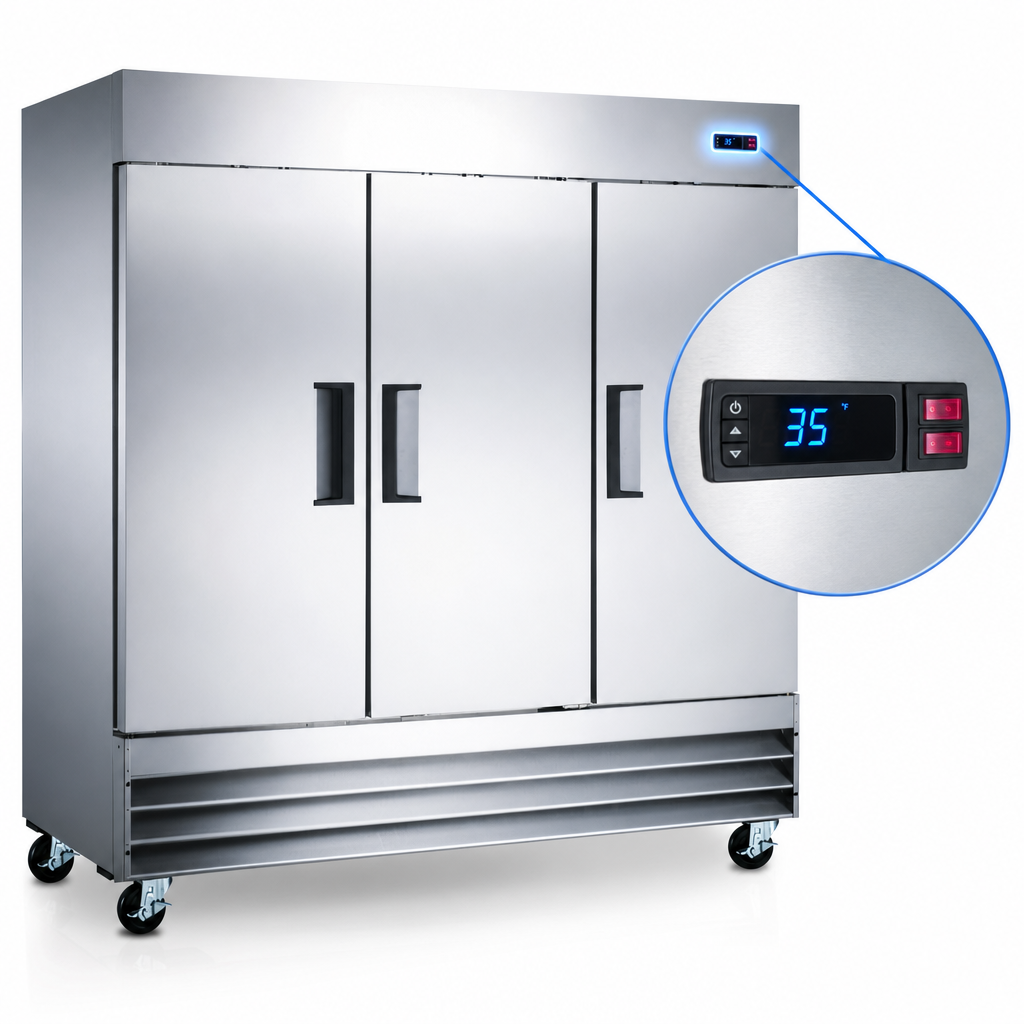 Digital Temperature Control with LCD Display
