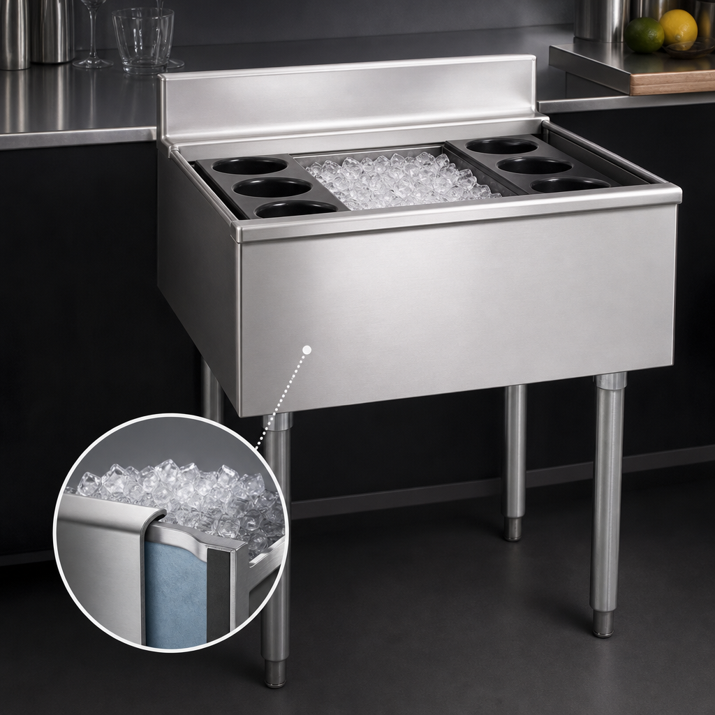 Fully Insulated Ice Bin