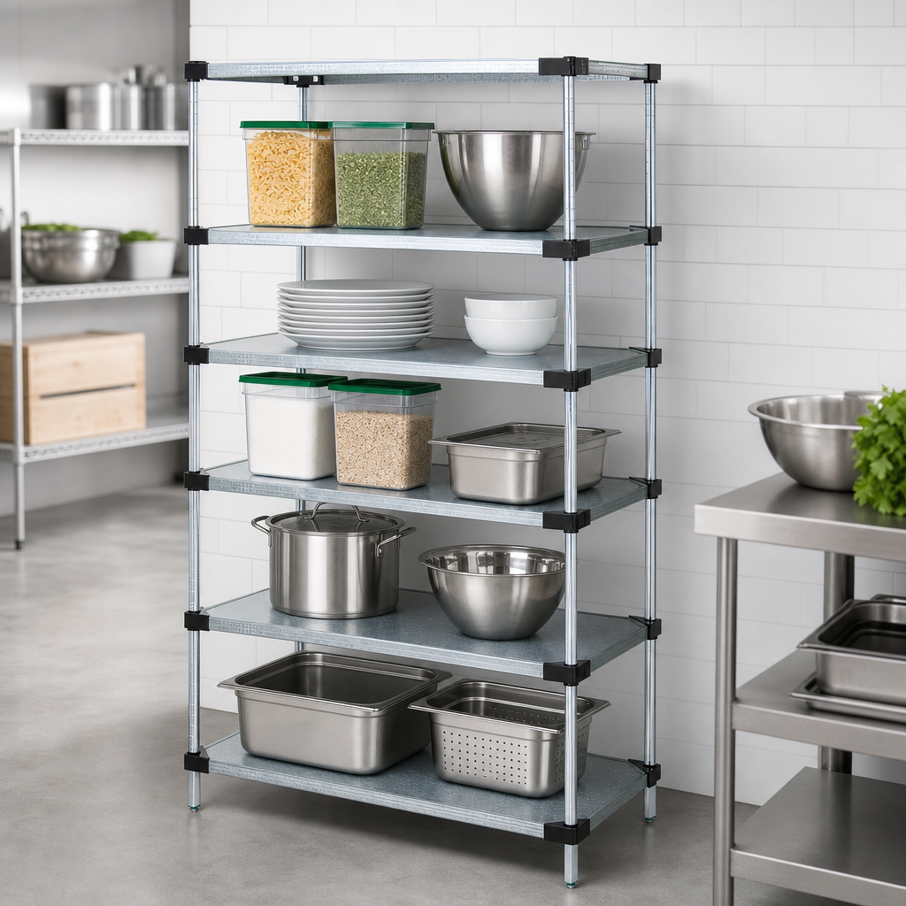 Five Solid Shelves