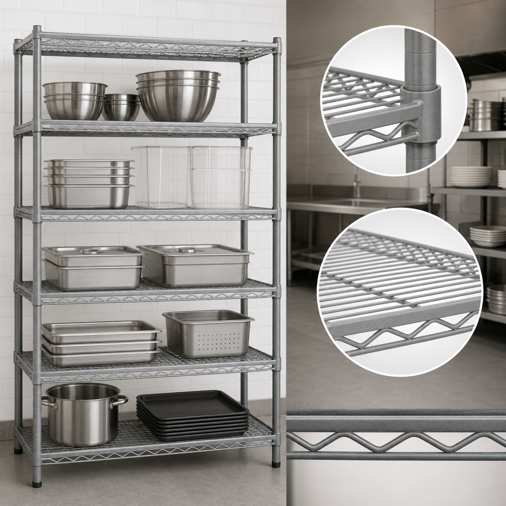 Patented QuadTruss Shelves