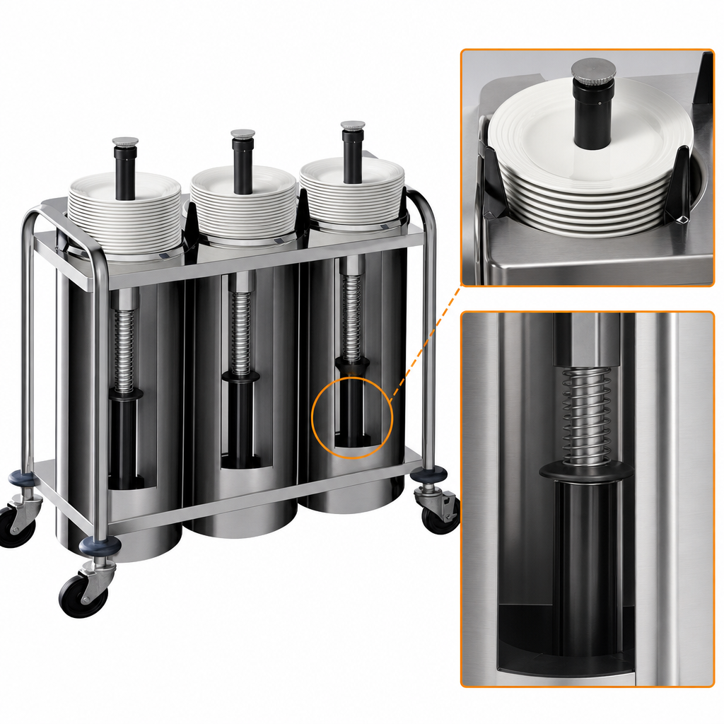 Self-Leveling Dispensing Tubes