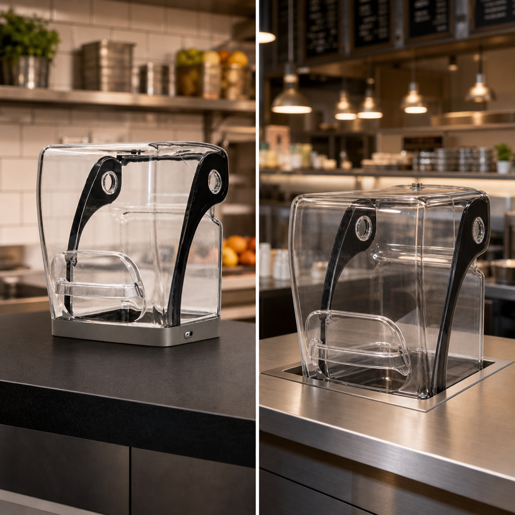 Countertop or Drop-In Use