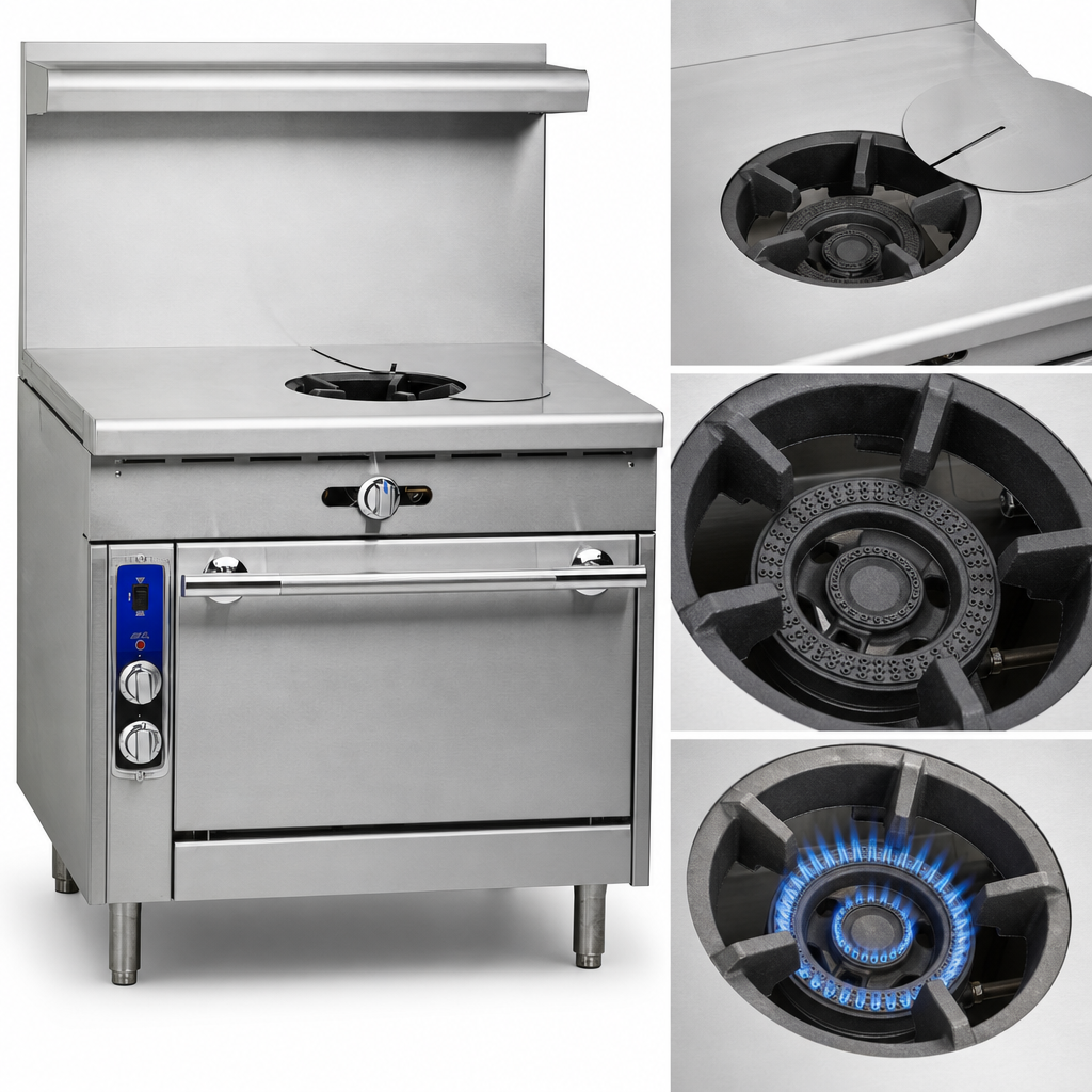 Single French Top Burner