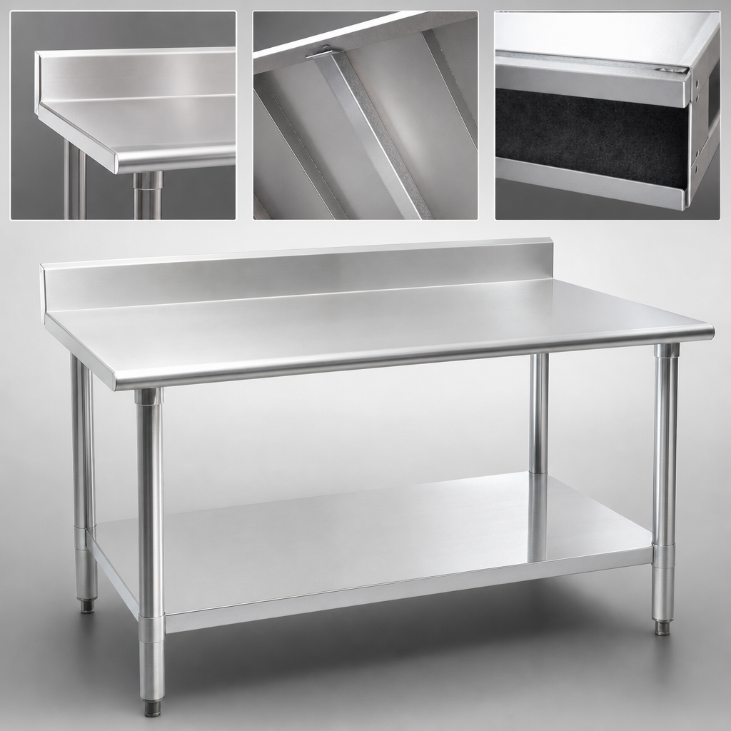 14-Gauge 300 Series Stainless Steel Top