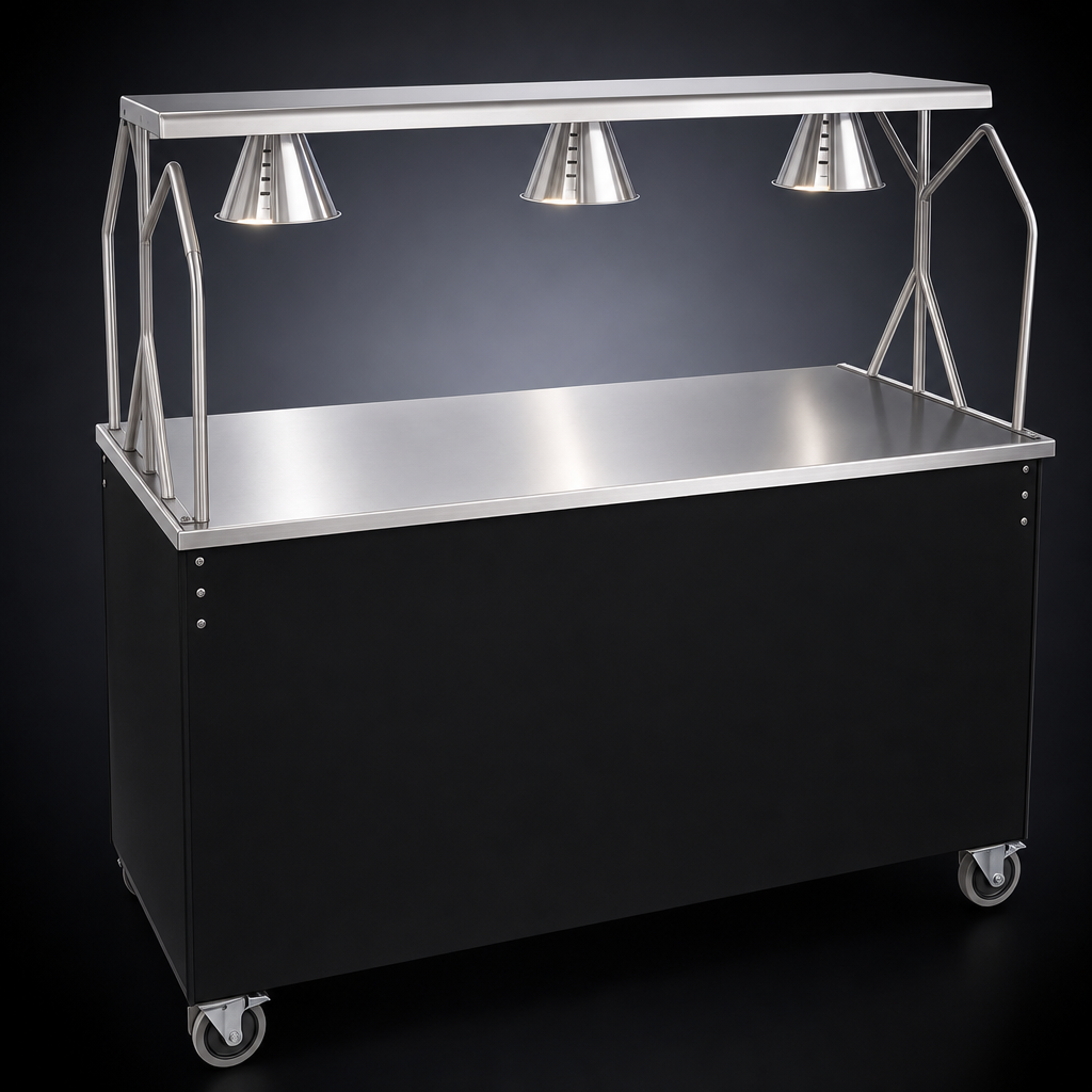 Seamless Stainless Steel Work Surface