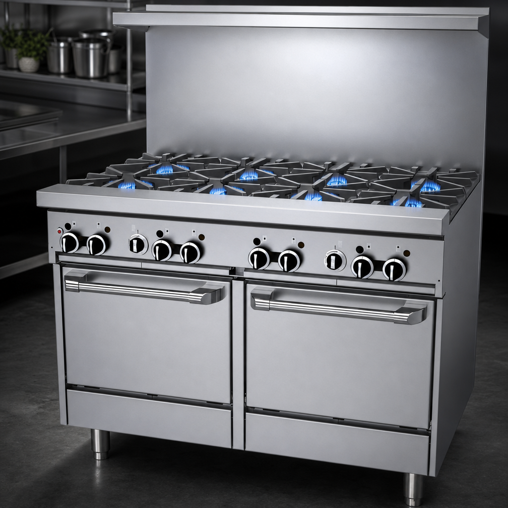 Eight Starfire Pro Open Burners