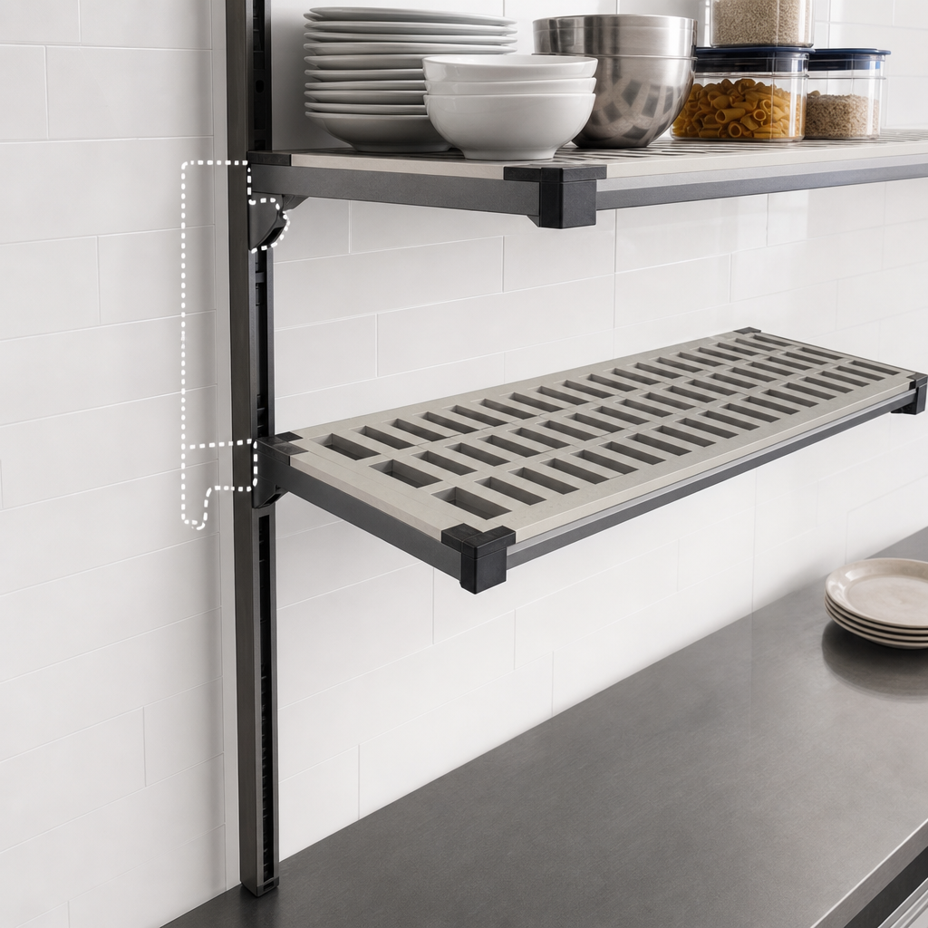Add-On Wall Shelf Kit