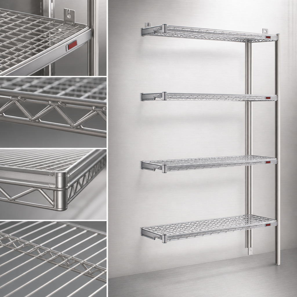 QuadTruss® Wire Shelves
