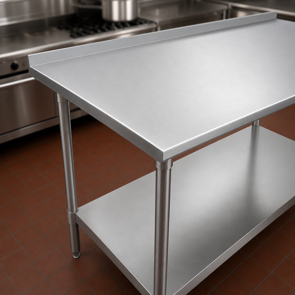 16-Gauge Stainless Steel Top