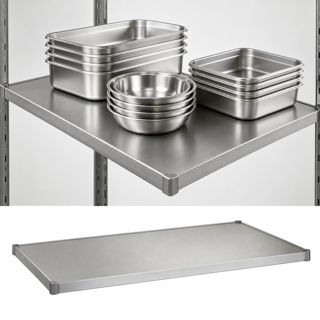 Solid Shelf Surface