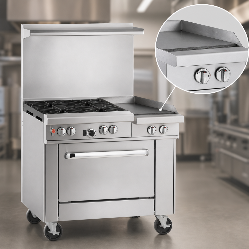 24-Inch Thermostatic Griddle