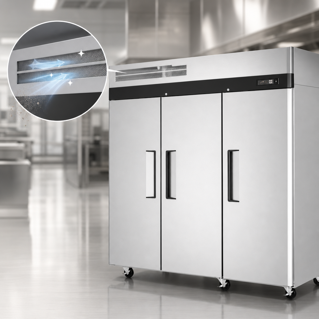 Self-Cleaning Condenser