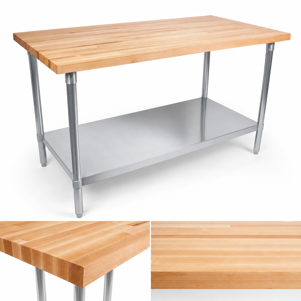 Edge Grain Flat Top