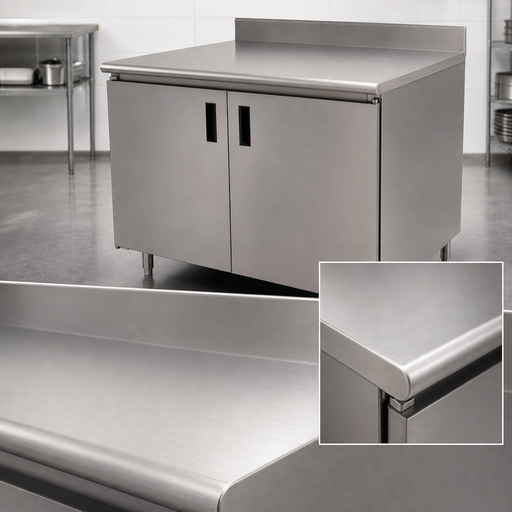 14-Gauge 304 Stainless Steel Top