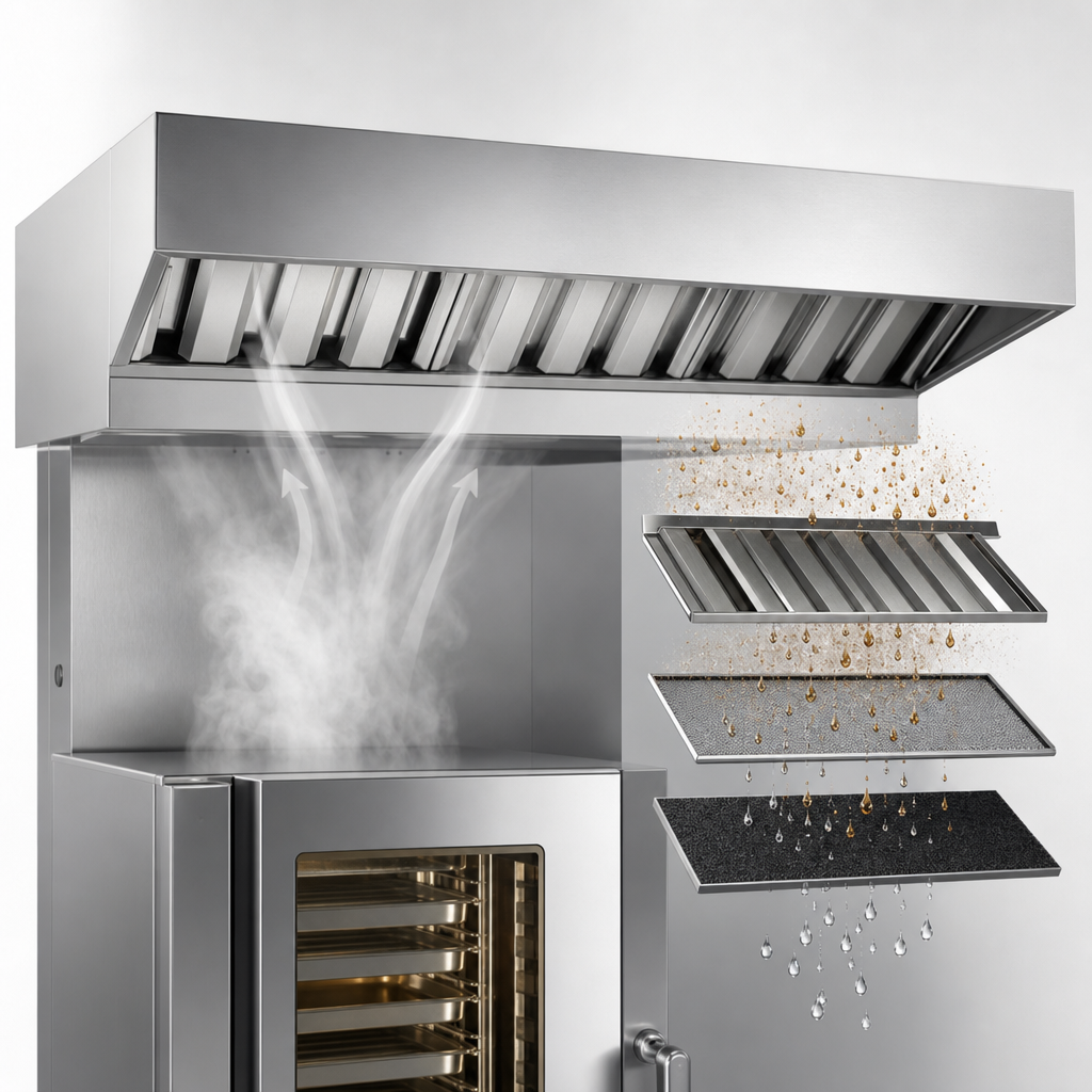Efficient Condensation & Grease Removal