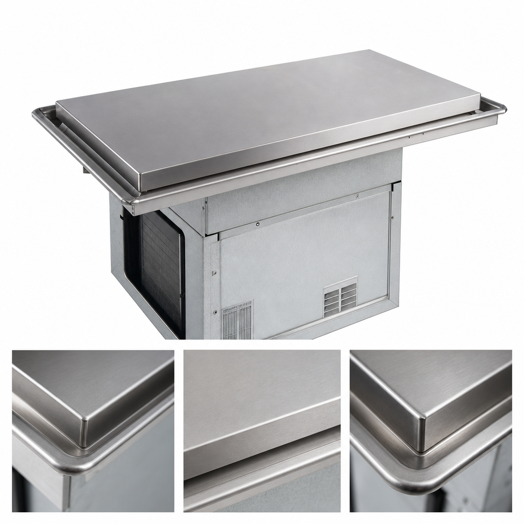 14-Gauge Type 304 Stainless Steel Frost Top