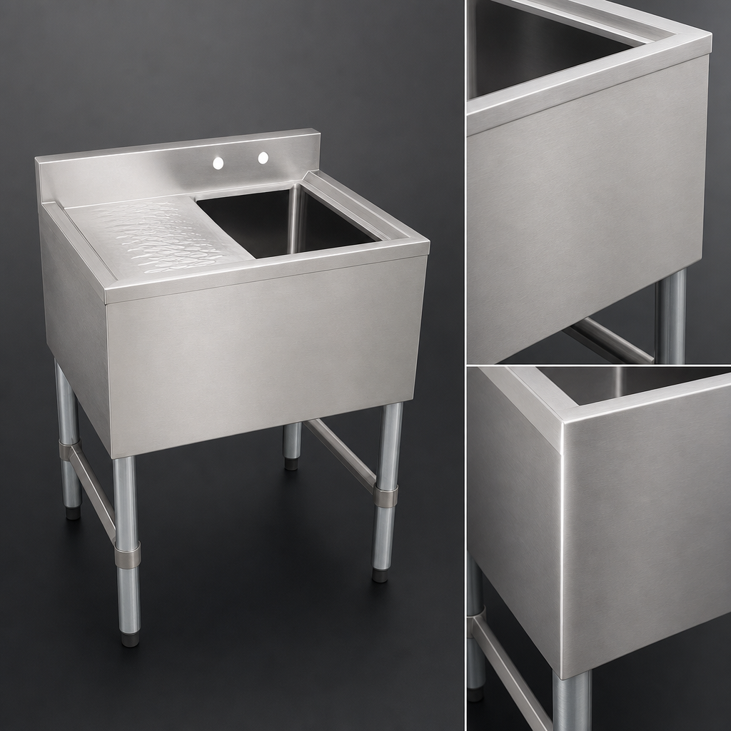 20-Gauge Stainless Steel Apron