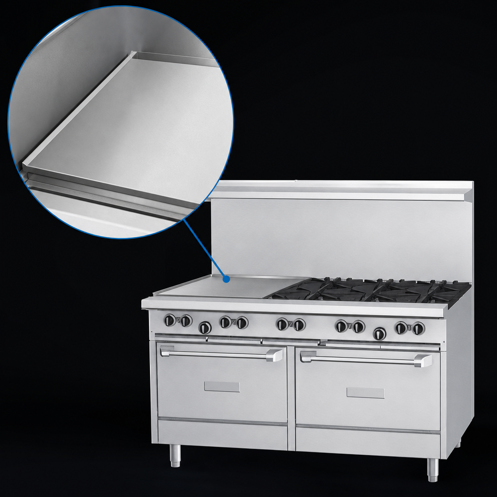 Smooth Steel Griddle Plate