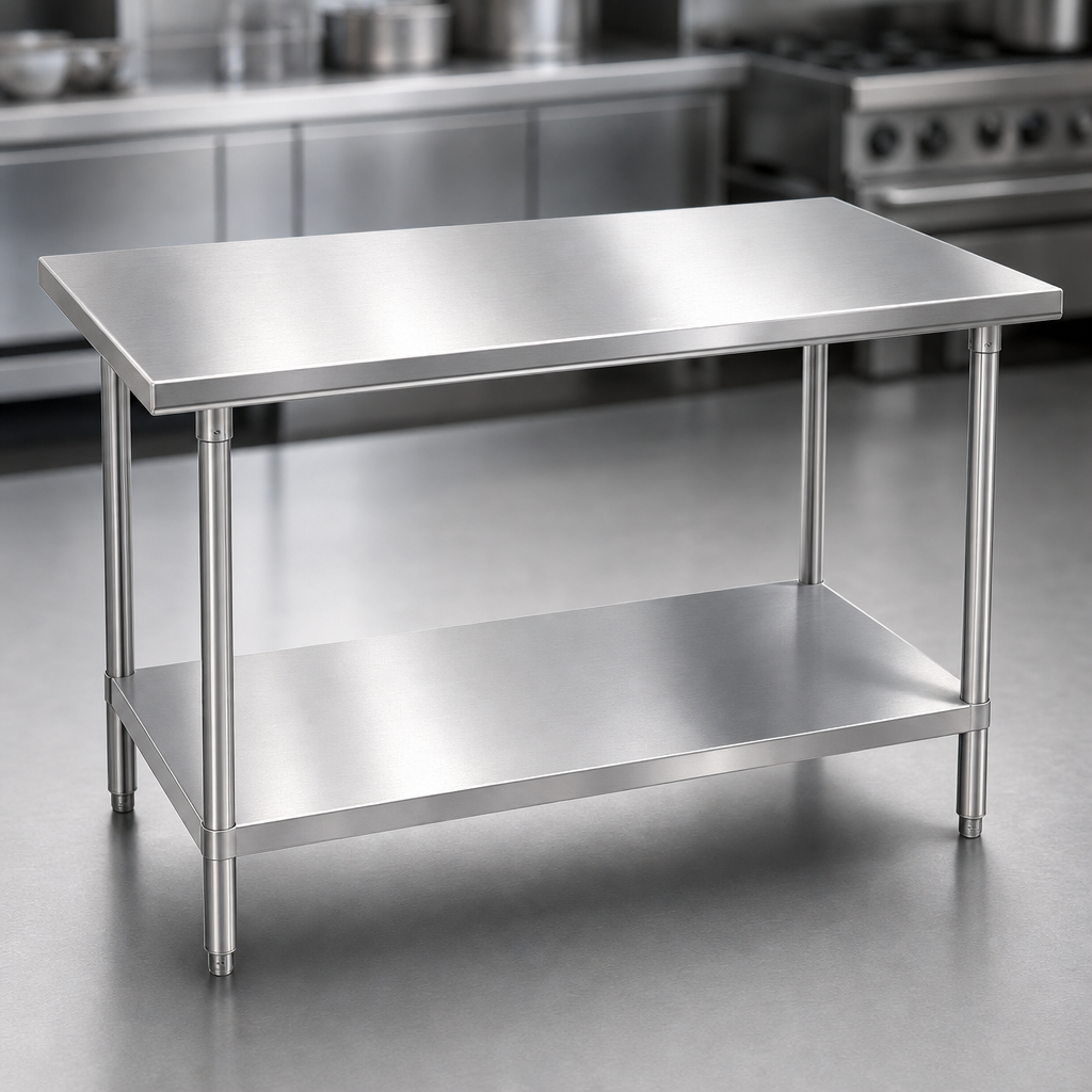 14-Gauge 304 Stainless Steel Top