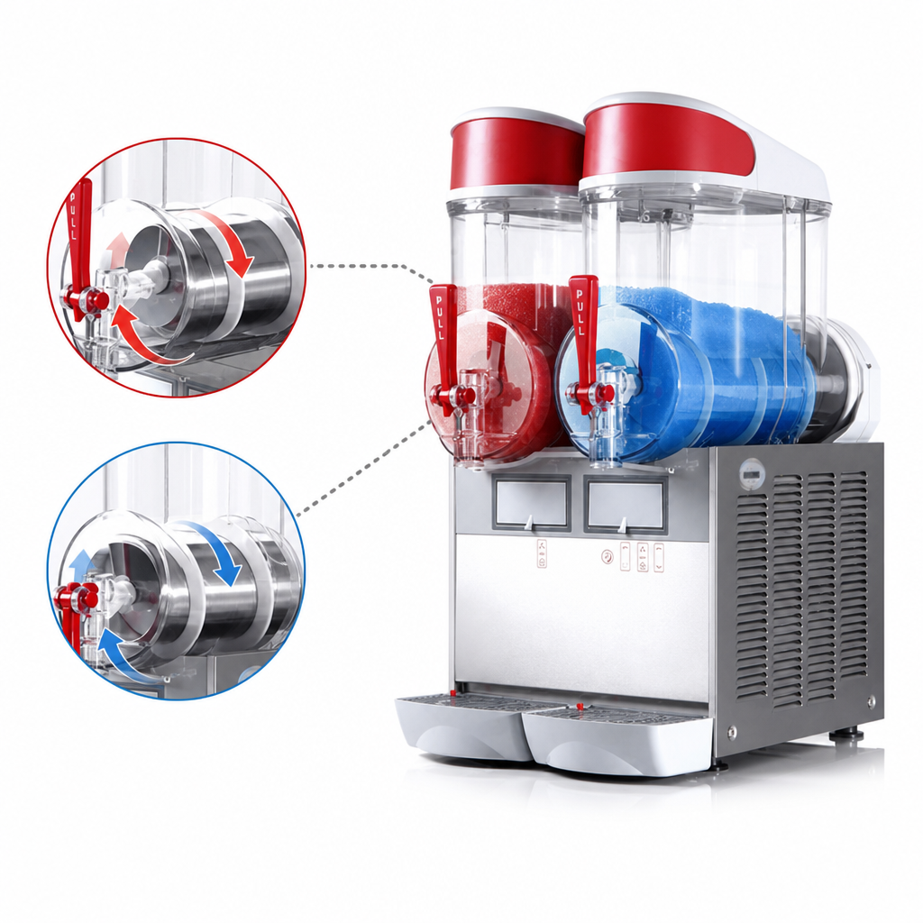 Independently Controlled Rotating Augers