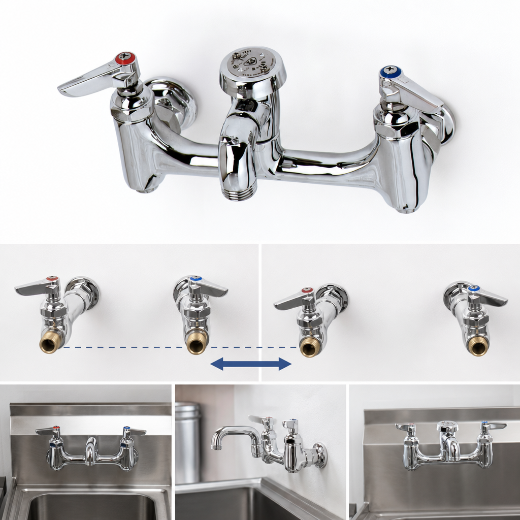 Adjustable 8-Inch Centers