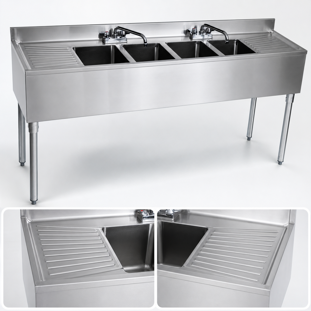 Dual Stamped Drainboards