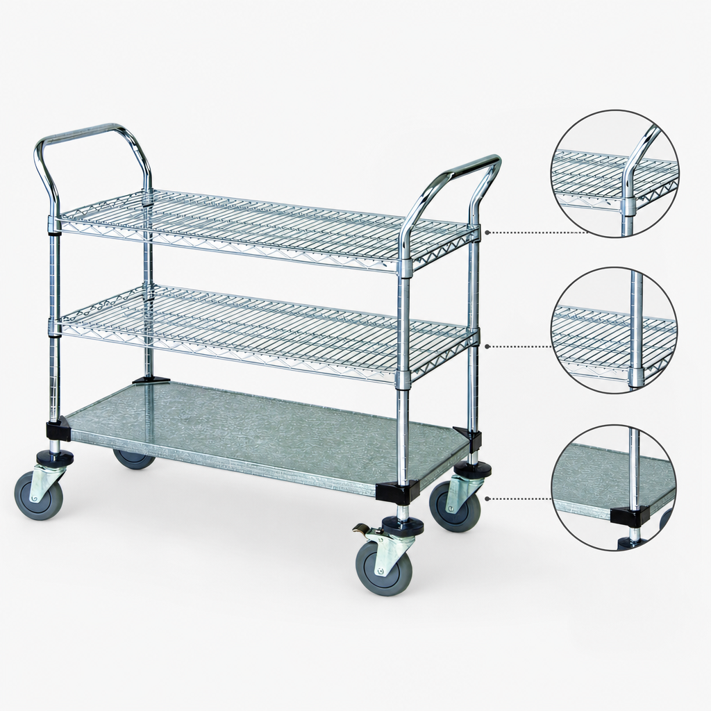 Three-Shelf Construction
