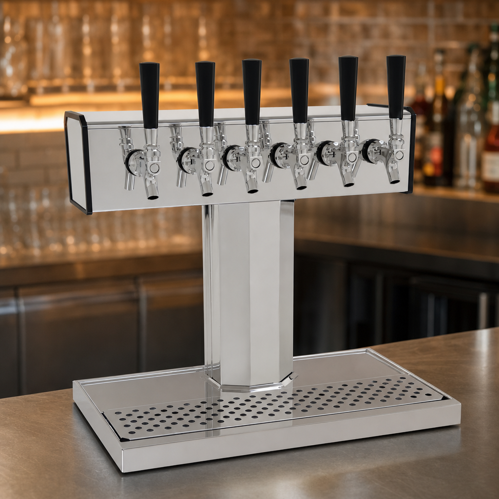 Six-Faucet Capacity
