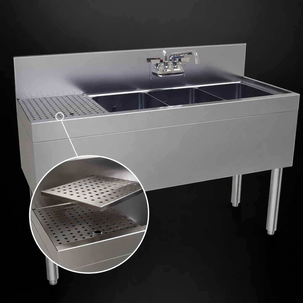Integral Left Drainboard