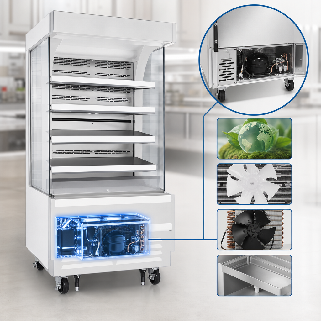 Bottom-Mount Self-Contained Refrigeration