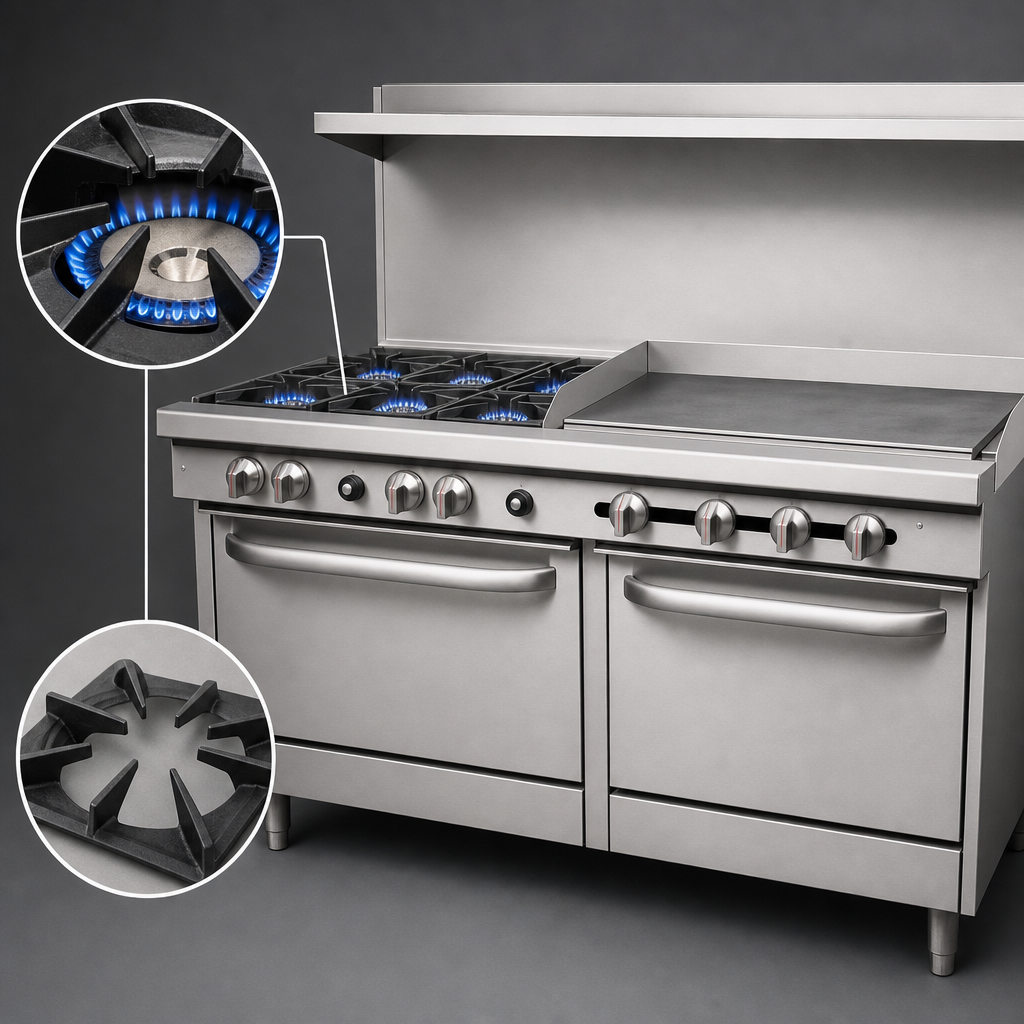 High-Output Open Burners