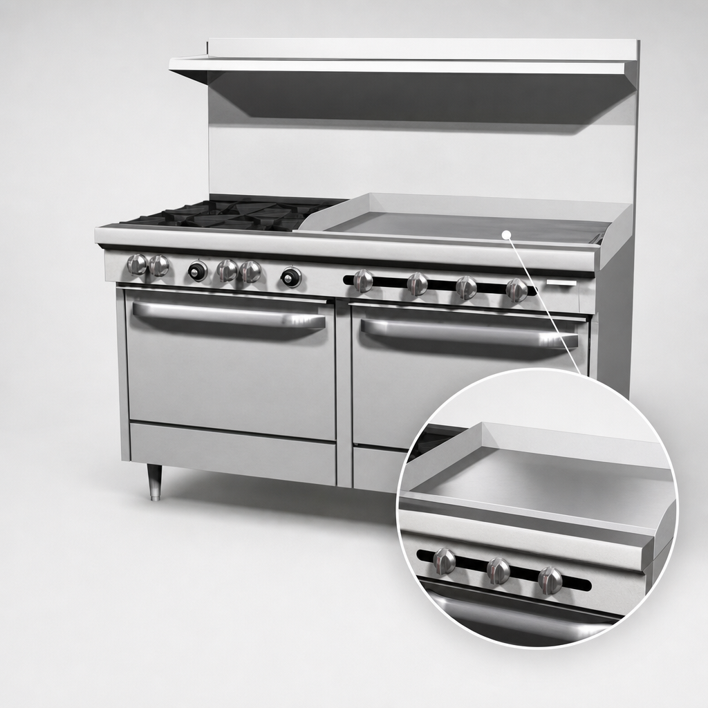 24-Inch Griddle Section