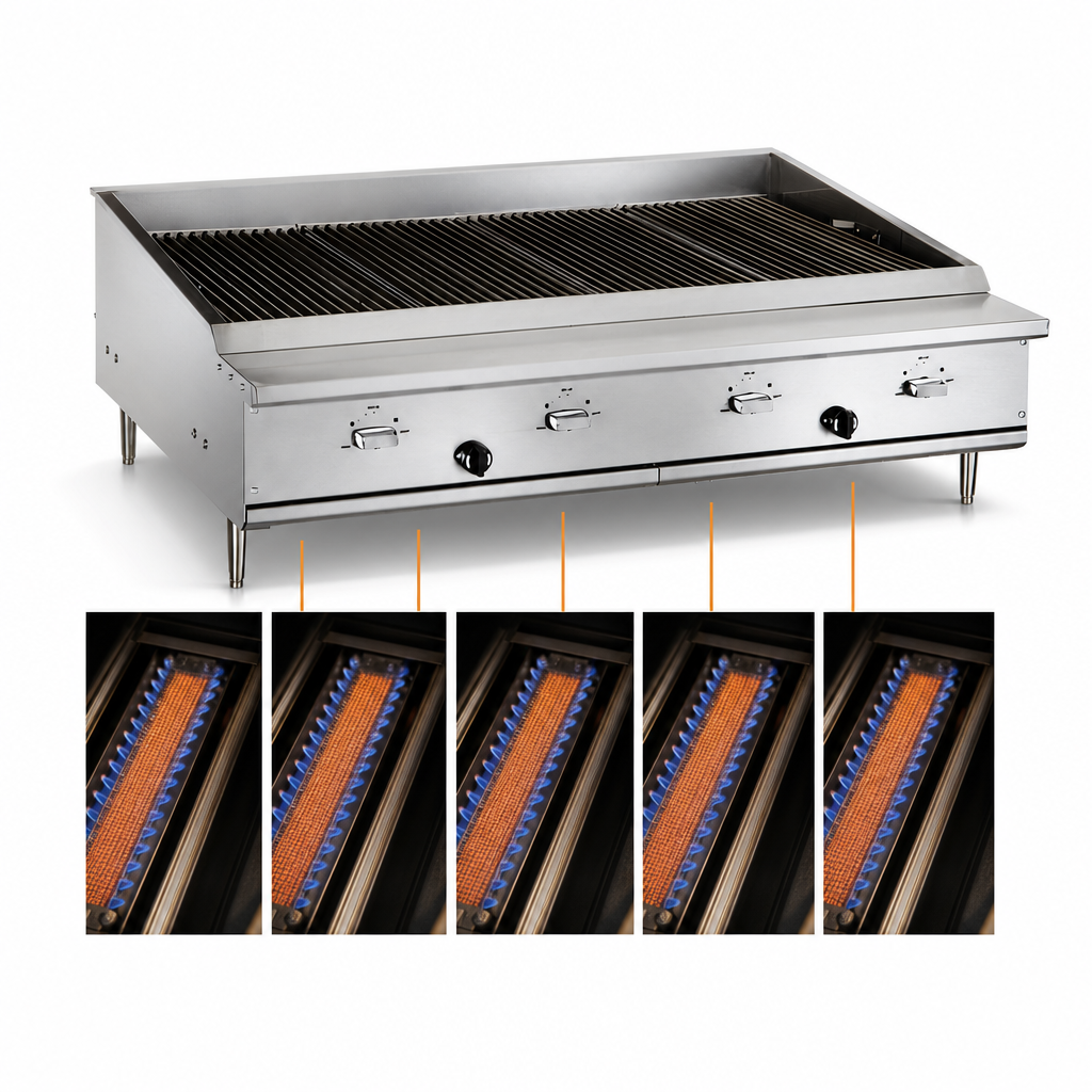 Five Burner Configuration
