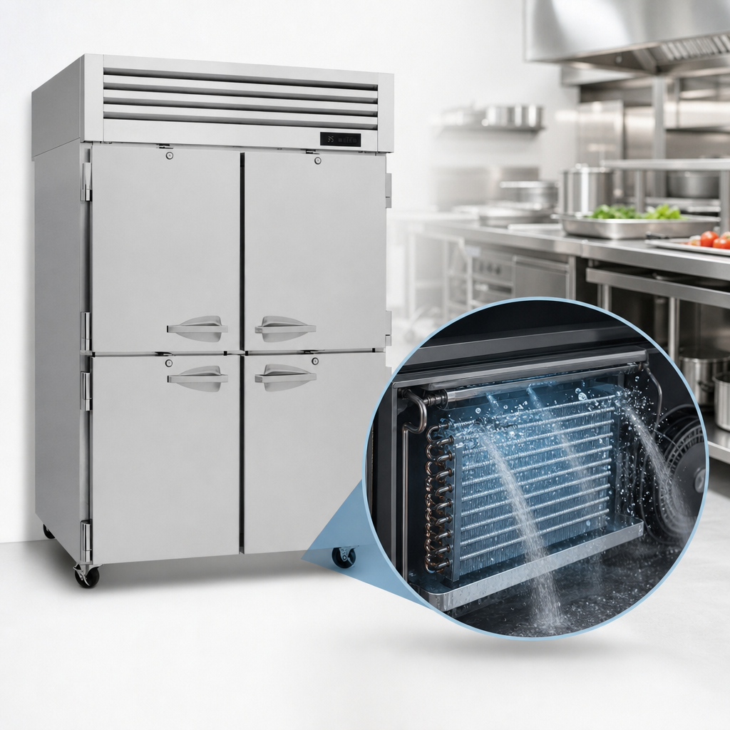 Self-Cleaning Condenser Device