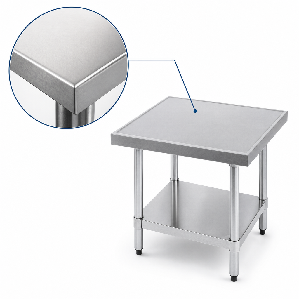 14/304 Stainless Steel Top