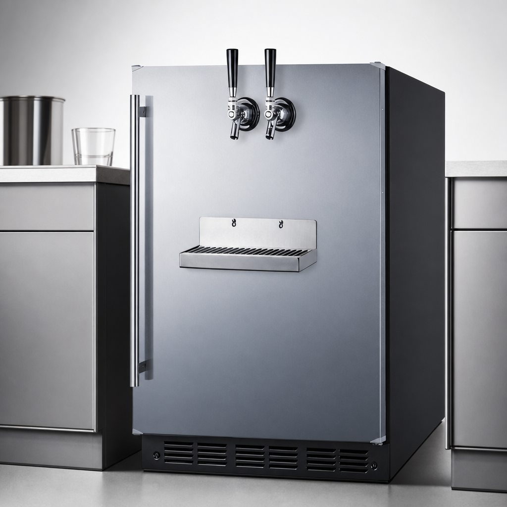 Dual Front Tap Dispensing
