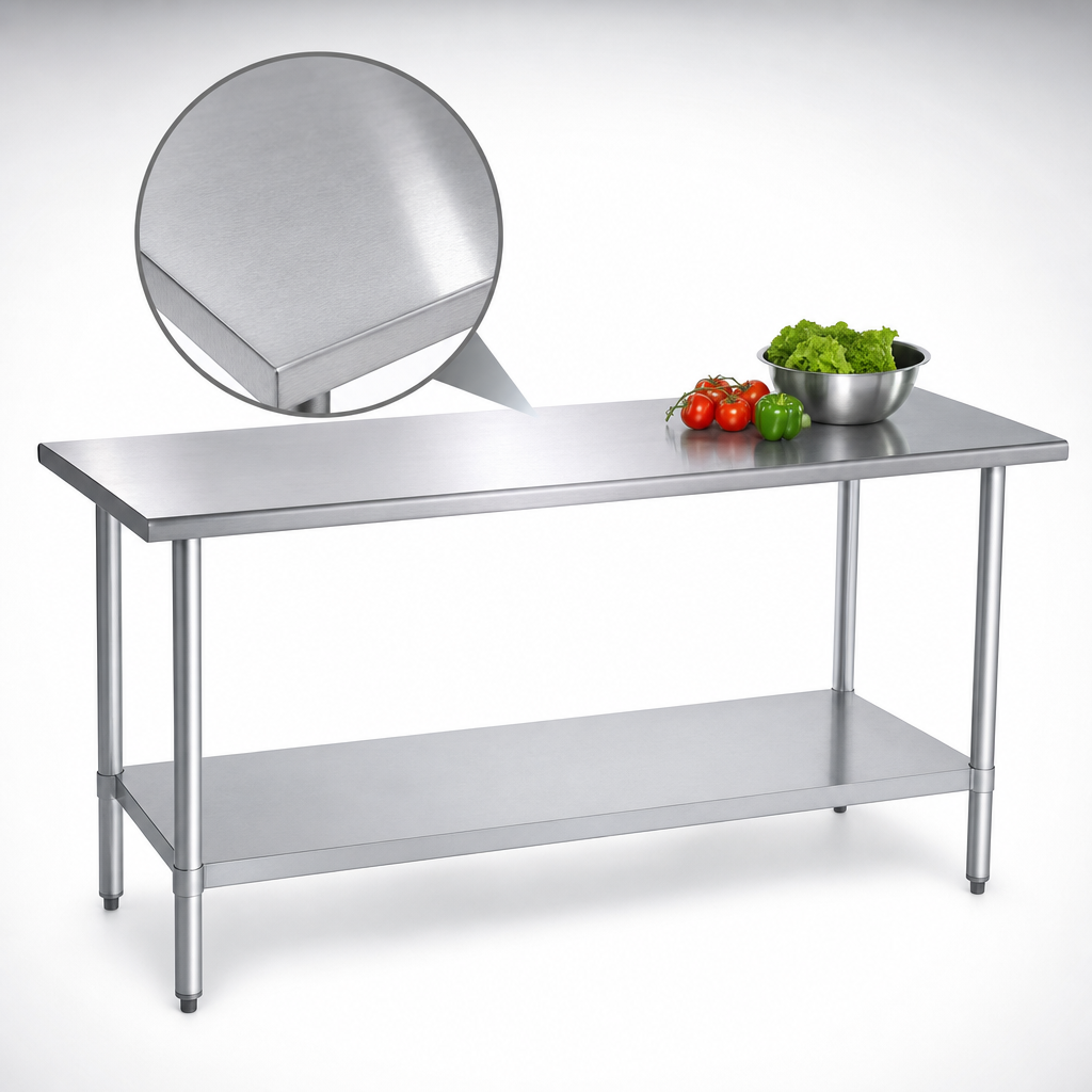 400-Series Stainless Steel Top