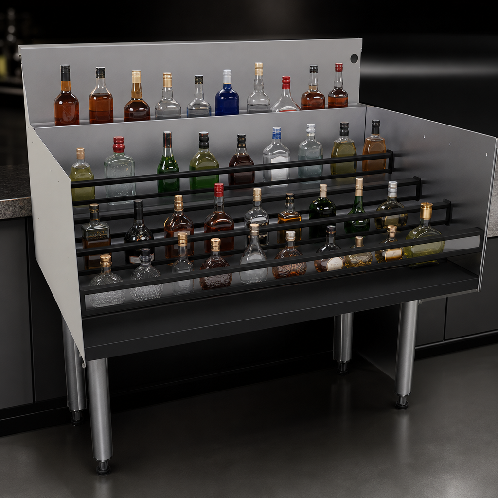 Four Levels of Bottle Storage